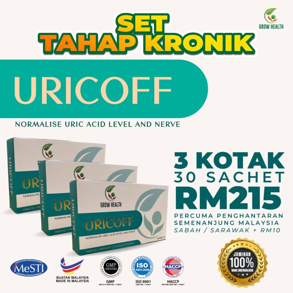 set ubat gout 3 kotak
