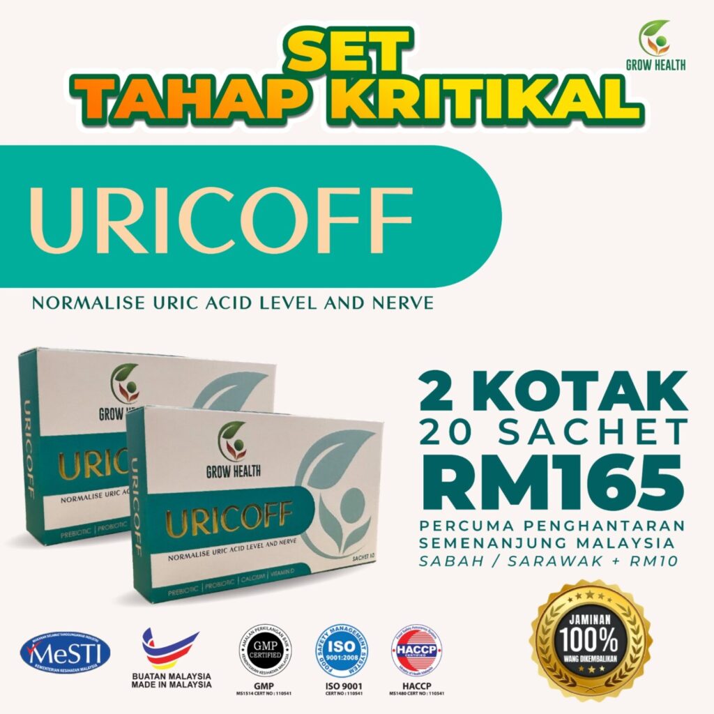 set ubat gout 2 kotak
